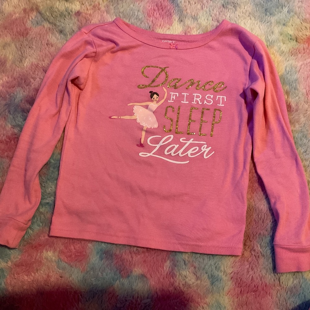 Pretty pink dance shirt